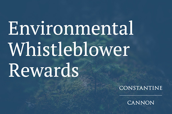 environmental EPA whistleblower reward