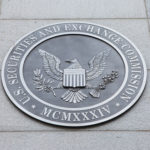 Securities and Exchange Commission seal on building