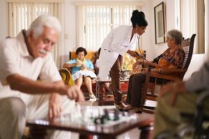 Nursing Home with Elderly People
