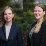 Headshots of Attorney Hallie Noecker and Leah Judge