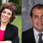 attorney headshots of Mary Inman and Max Voldman