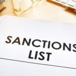 A list titled "SANCTIONS LIST"