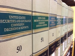 Securities and Exchange Commission Decisions and Reports Book Volumes
