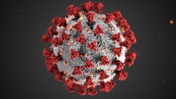 COVID Virus Zoomed In