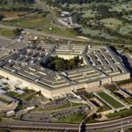 Pentagon Building from Aerial View
