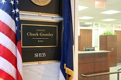 Senator Chuck Grassley Plague
