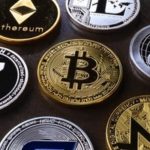 various cryptocurrency on table