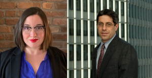 Headshots of attorneys Liz Soltan and Gordon Schnell