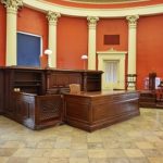 Courtroom and Jury Stand