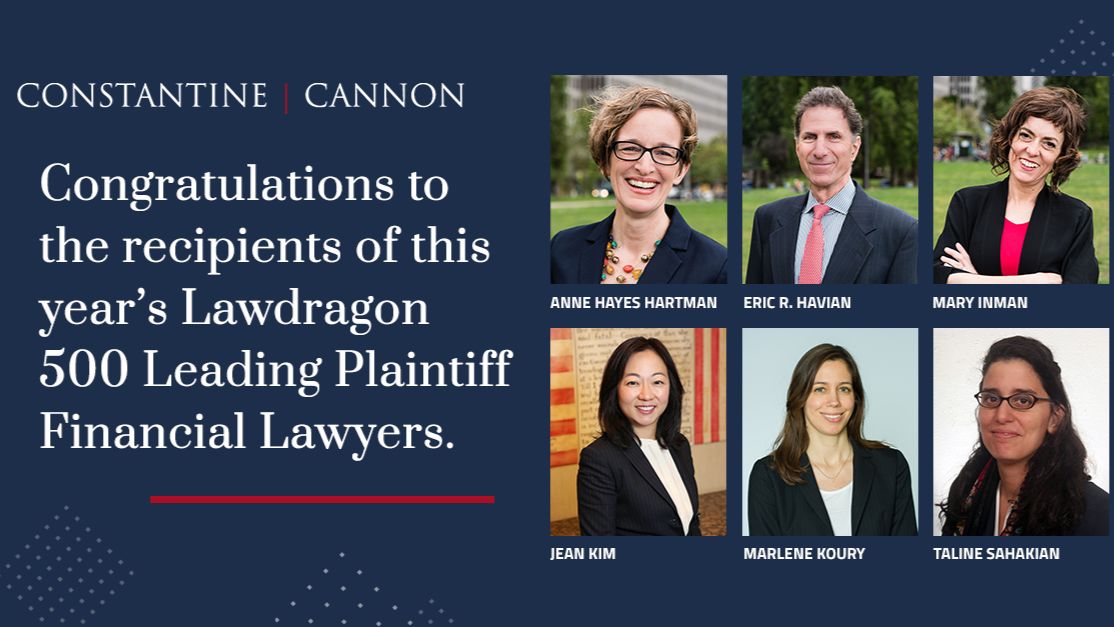 Six Constantine Cannon Attorneys Recognized In “2023 Lawdragon 500 ...