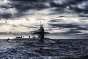 Submarine in Ocean