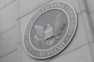 SEC logo on building