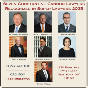 Constantine Cannon Super Lawyers 2025