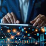 customer with tablet