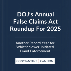 DOJ's Annual FCA Roundup for 2025