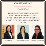 Three Constantine Cannon Partners Named in The 2026 Lawdragon 500 Leading Plaintiff Financial Lawyers Guide