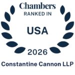 Constantine Cannon Chambers Ranking Badge